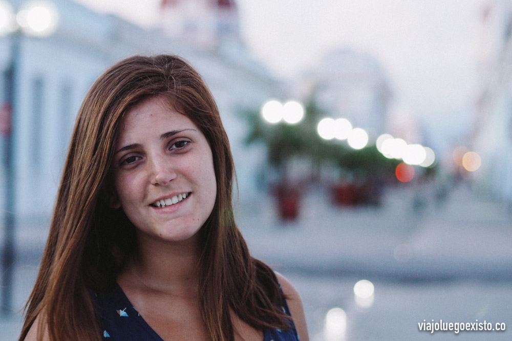  Tam en Cienfuegos, Cuba. Ejemplo del efecto Bokeh: f/1,8 - 1/40s - ISO 1600 - 45mm 