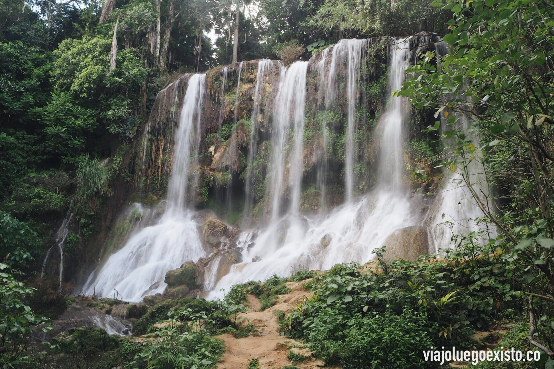  Cascada en El Nicho.&nbsp; 