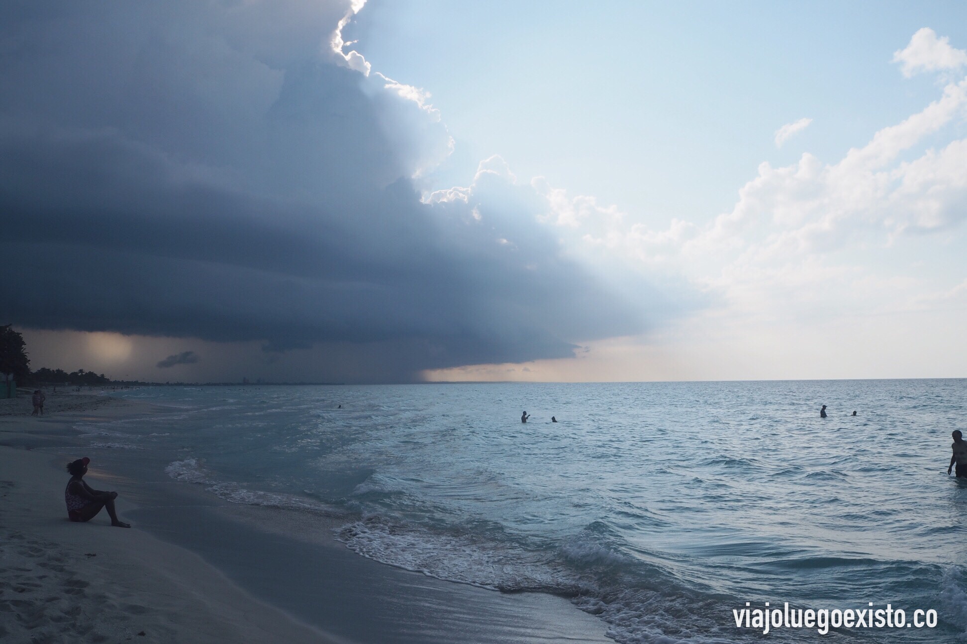  Varadero al atardecer. 