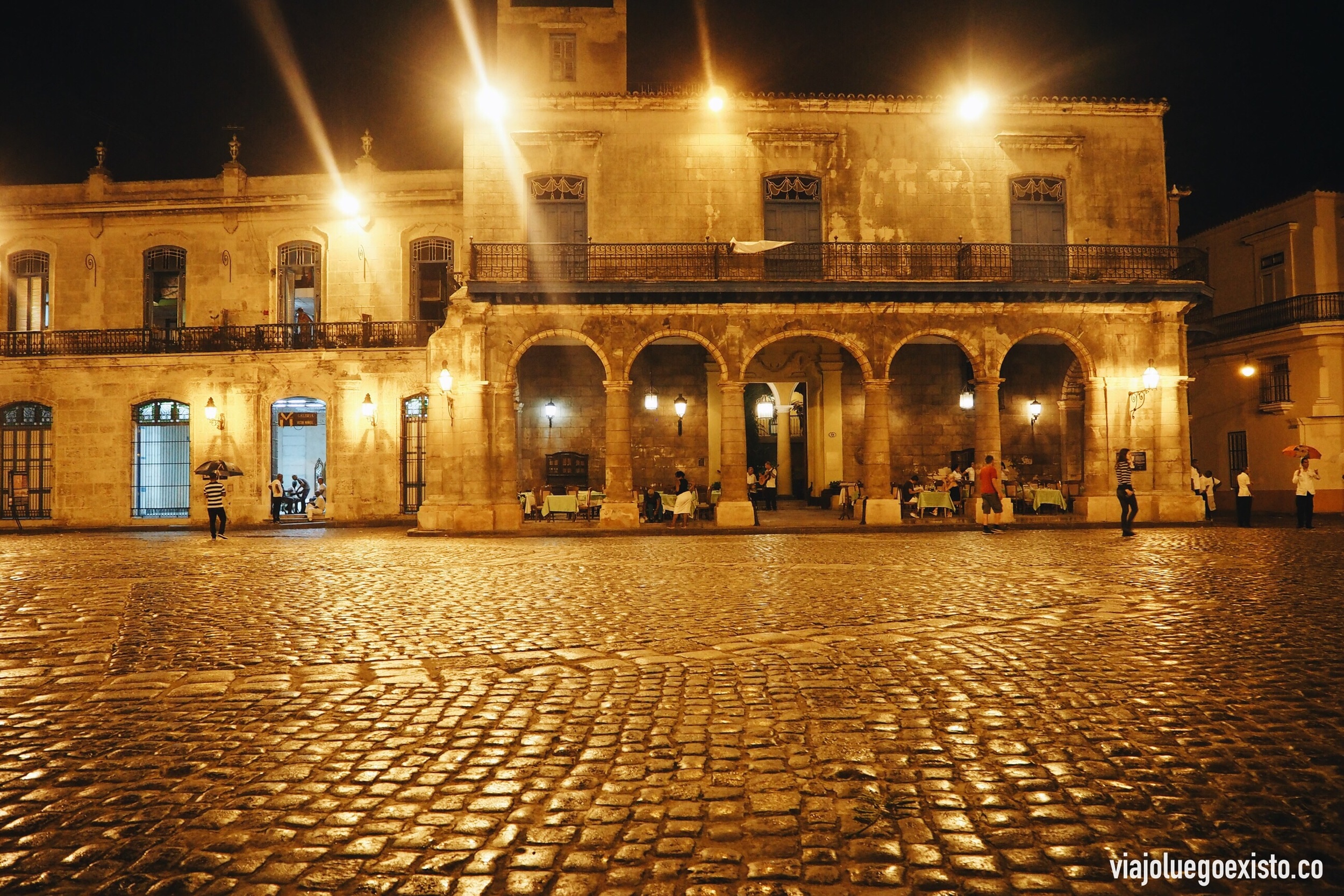 Plaza de la Catedral en La Habana Vieja.&nbsp; 