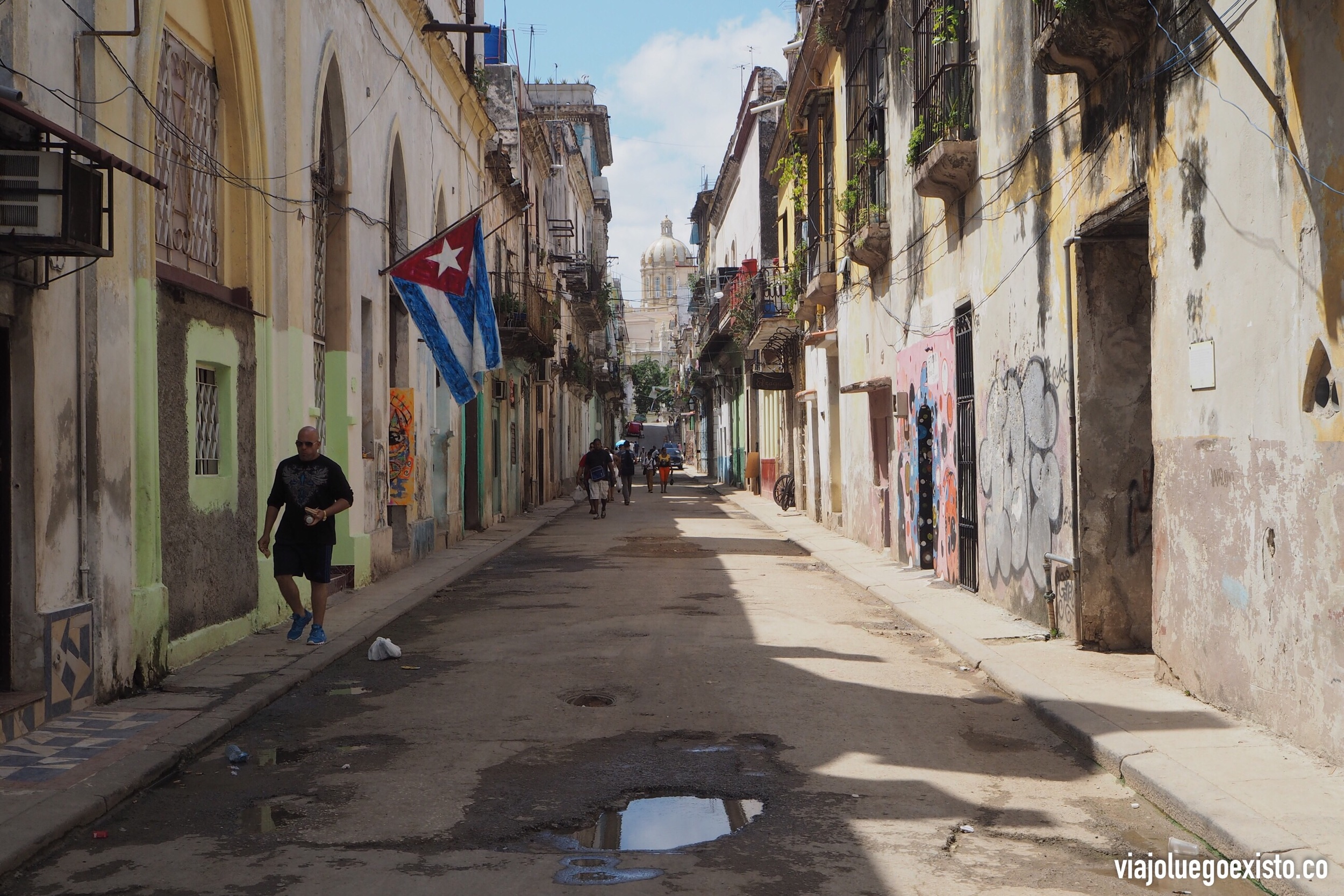  Calle de La Habana Vieja.&nbsp; 