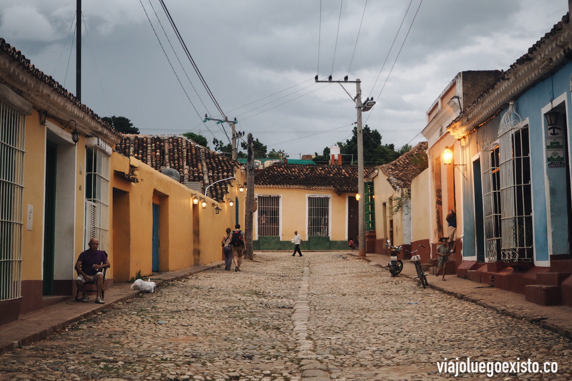  Calles empedradas de Trinidad.&nbsp; 